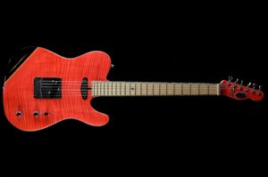 Telecaster style curly maple
